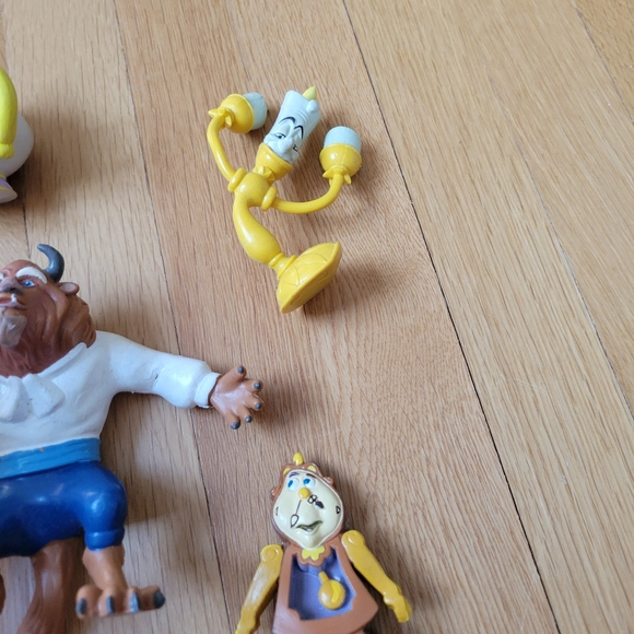 Vintage beauty and the beast figures - Picture 3 of 6